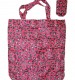 Breast Cancer Awareness Pink Animal Print Foldaway Bag