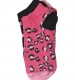 Breast Cancer Awareness 3 Pack Ladies Trainer Socks