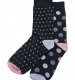 Breast Cancer Awareness 2 Pack Men's Ankle Socks