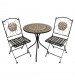 Sunflower Design 2-Seater Bistro Garden Furniture Set