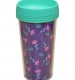 Bowelbabe Fund Floral Travel Cup - Purple
