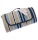 Coastal Stripe Folding Pouch Picnic Blanket