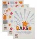 The Great Stand Up To Cancer Bake Off 2022 Star Baker Tea Towels - Pack of 3