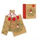 Kraft Gift Bags - Robin & Holly 3 Pack