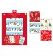 Assorted Christmas Gift Wrap Sheets - 8 Pack