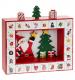 Santa with Tree Reusable Wooden Advent Calendar