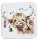 Highland Cow Drinks Coasters