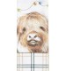 Hamish the Highland Cow Tea Towels Twin Pack