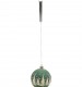 Winter Wilds LED Lit Glass Bauble Hanging Decoration