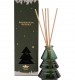 Holly Berry & Fir Green Glass Tree Reed Diffuser