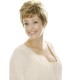 Kirsty Short Style Synthetic Hair Wig - Frosted Pearl