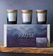 Serenity Pause Set of 3 Candles