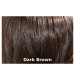Julie Longer Style Lace Front Synthetic Hair Wig - Dark Brown