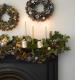 LED Lit Christmas Wreath - Traditional