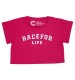 Race for Life 2023 Dated Pink Older Kids Cropped T-shirt