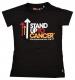 Stand Up To Cancer Women's Full Logo Black T-Shirt