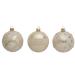 Pearl Oyster Christmas Baubles - Set of 3 