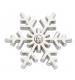Snowflake Pin Badge, Cancer Research UK