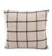 Checked Taupe Cushion 