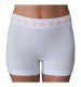 Theya Healthcare Rose Bamboo Seamless Comfort Shorts in White