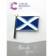 Scottish Flag Wedding Favour