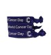 Pack of 3 World Cancer Day Unity Bands - Dark Blue