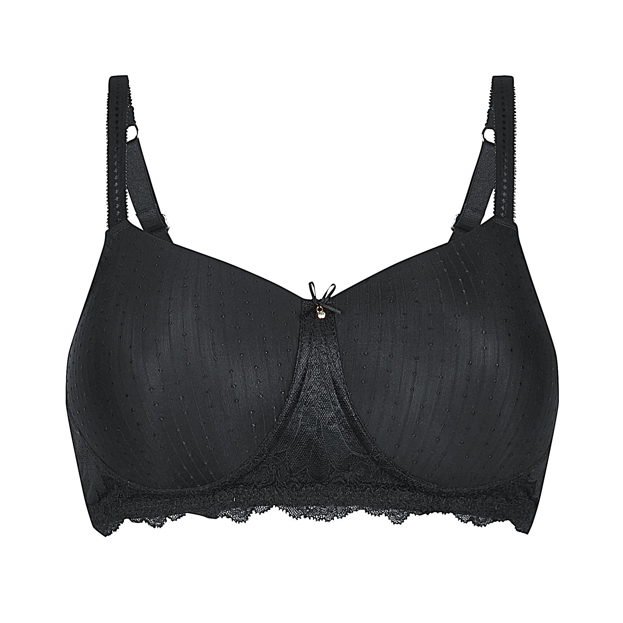 Padded Bencomm Lace Net Transparent Pocket Bra With Sponge Push Up Pads,  Black, Size: 36A at Rs 290/piece in Mumbai