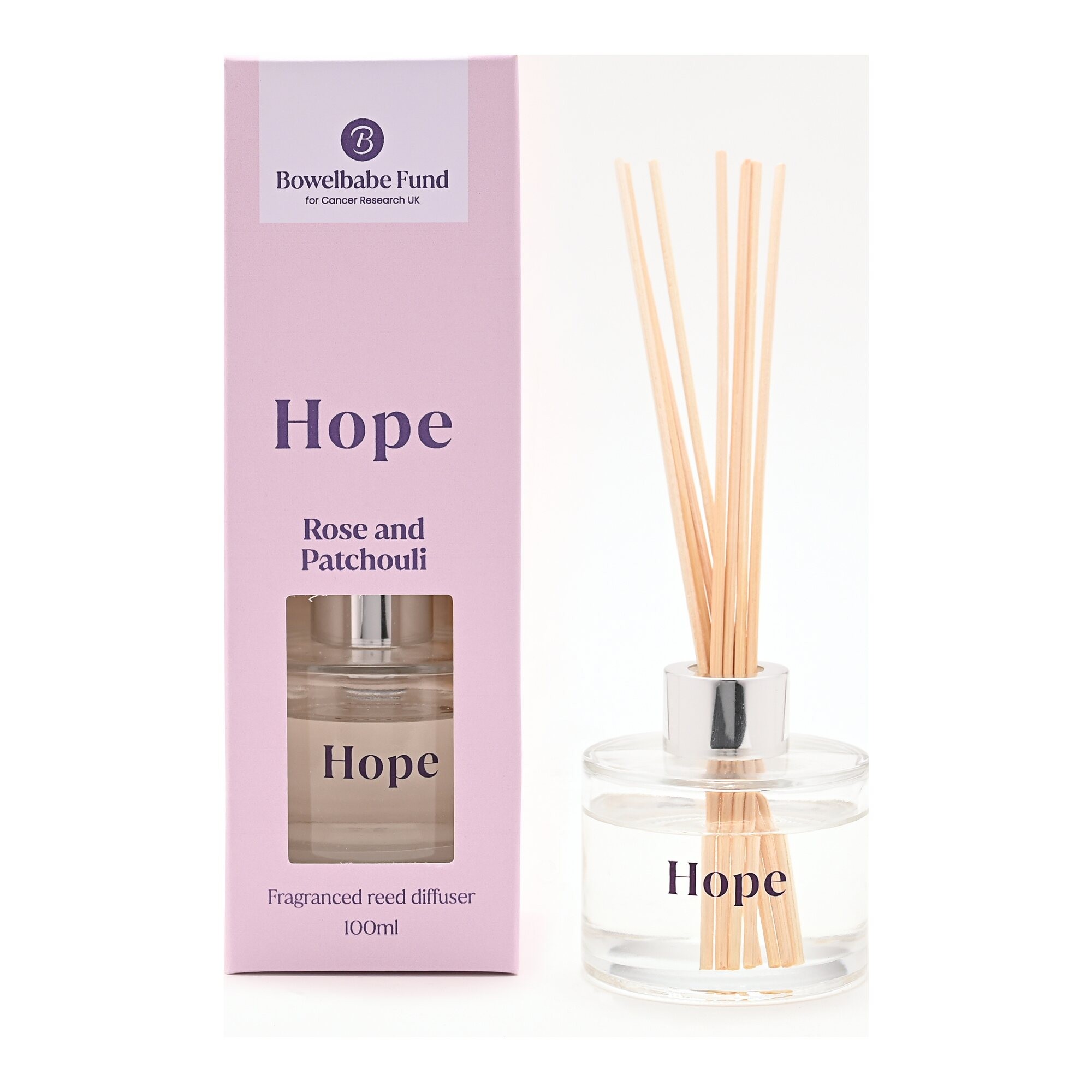 Bowelbabe Fund Hope Diffuser - Rose & Patchouli