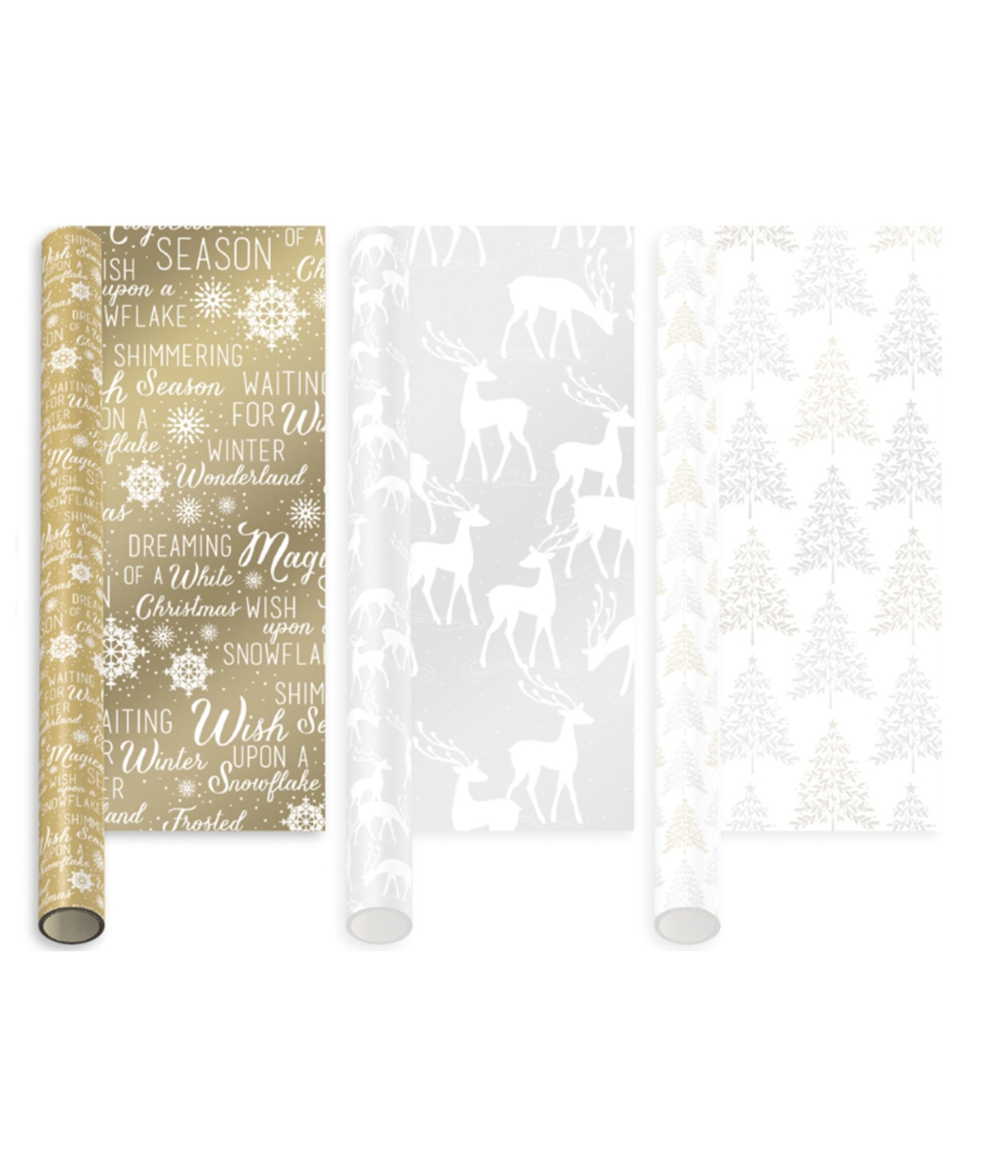 cancer research christmas wrapping paper