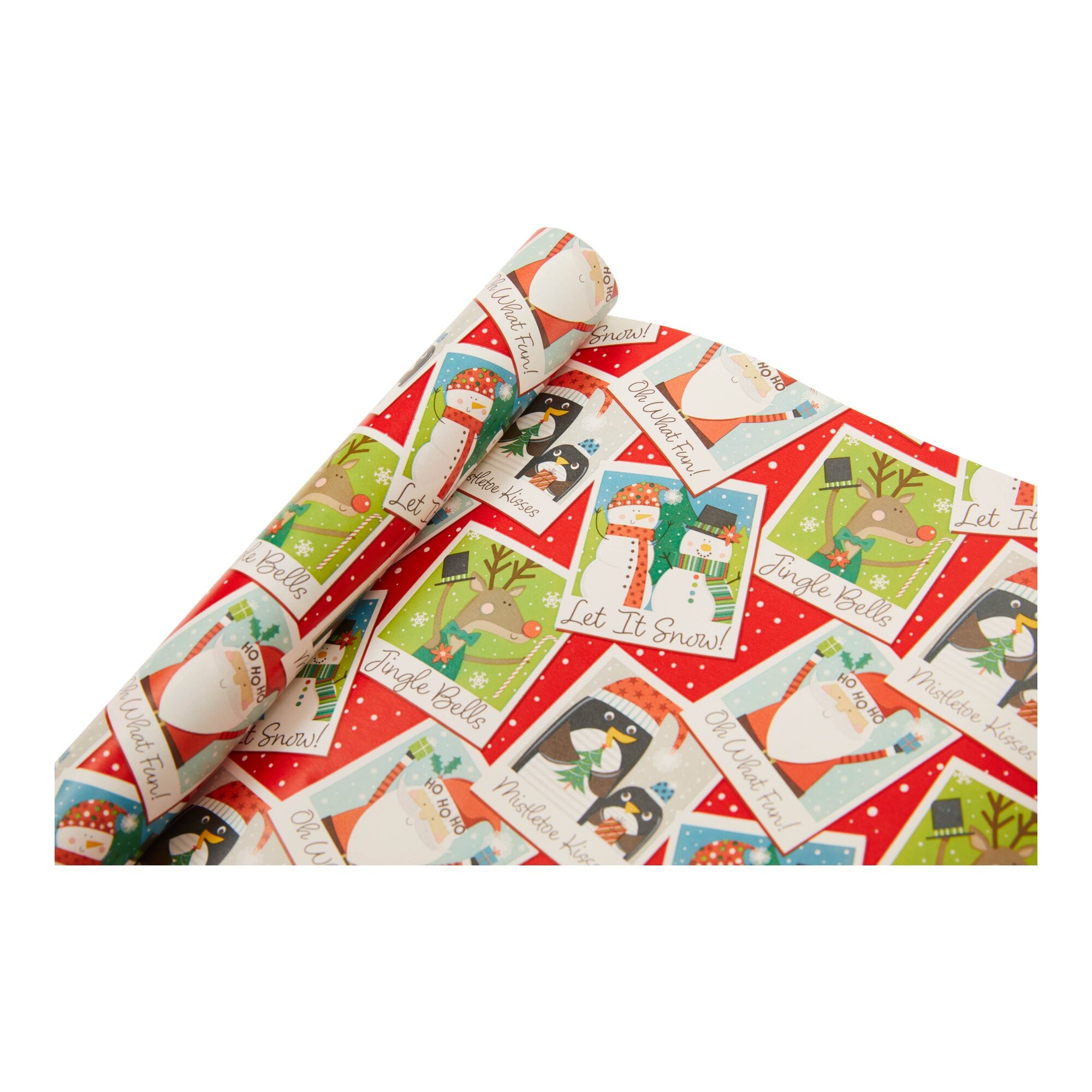 cancer research christmas wrapping paper