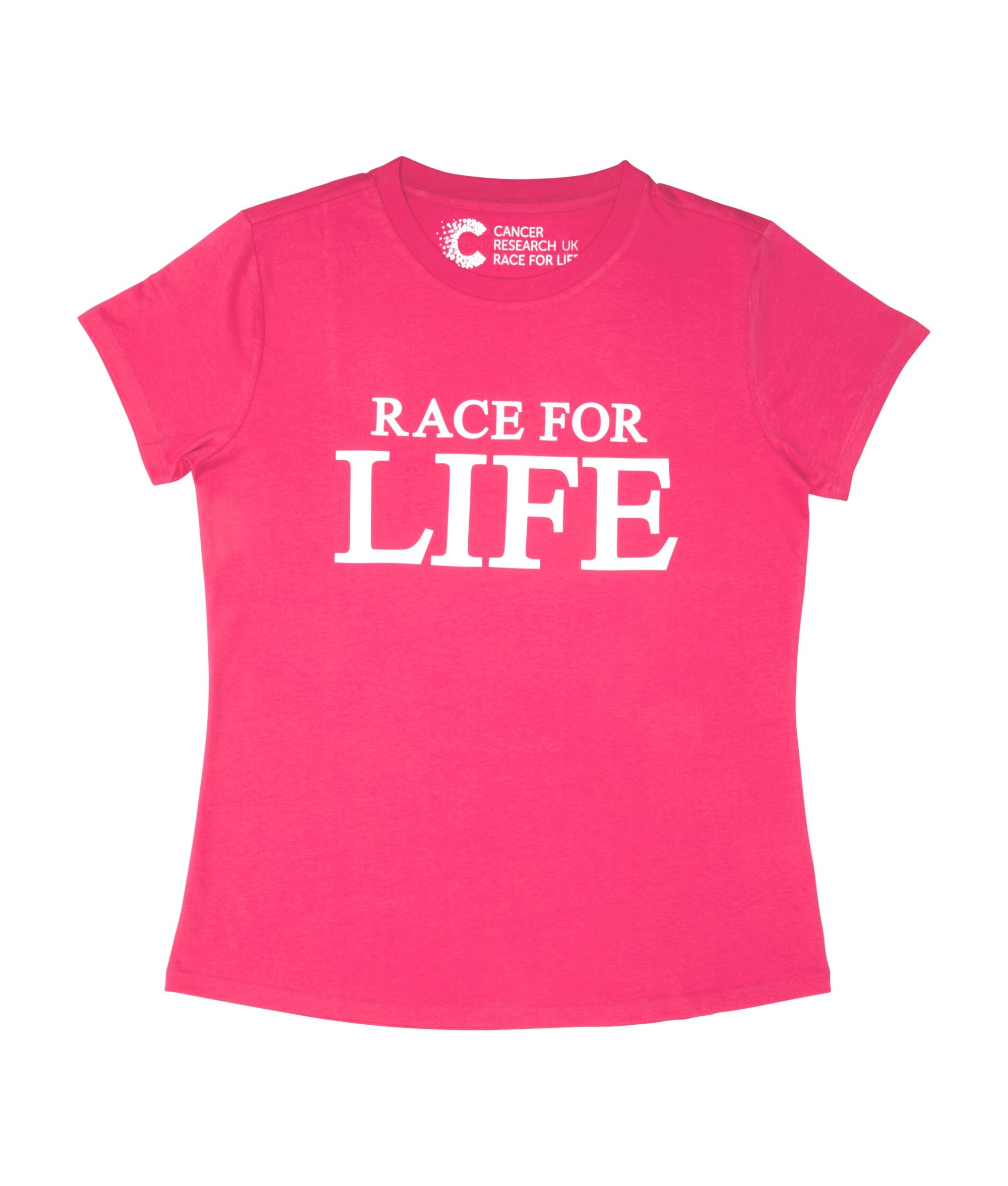 Race for Life Fitted Tshirt Cancer Research UK Online Shop