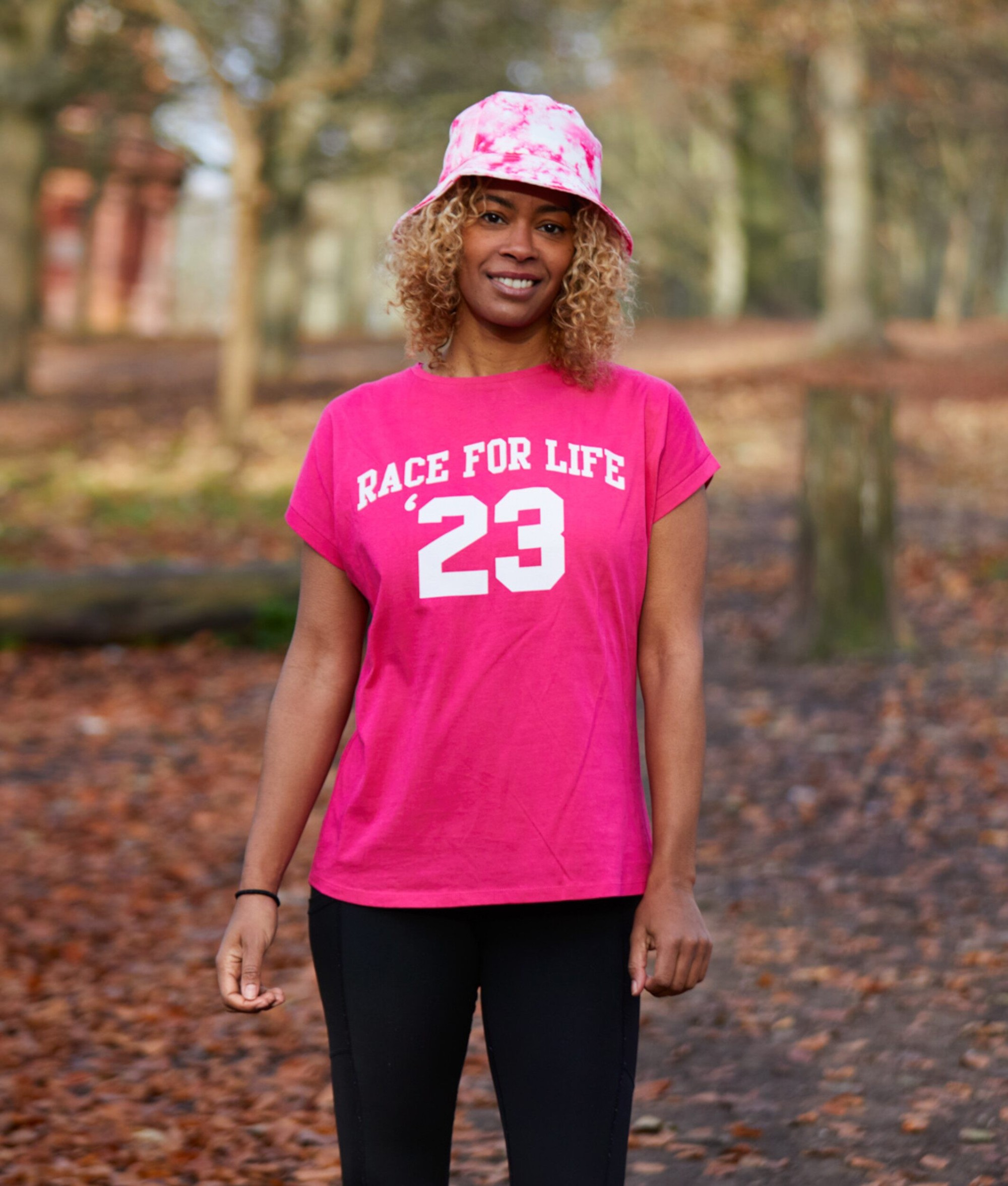 Race for Life 2023 Dated Loose Fit T-shirt Cancer Research UK