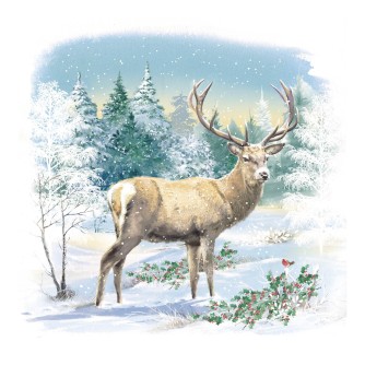 King of the Forest Christmas Cards - Pack of 10