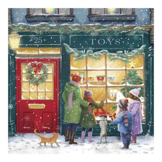 Last Minute Shoppers Christmas Cards - Pack of 10 or 20