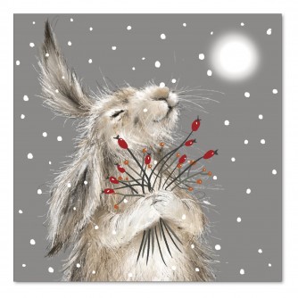 Bertie's Festive Bouquet Christmas Cards - Pack of 10 or 20