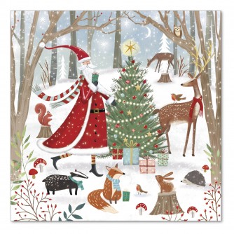 Celebrations in the Forest Christmas Cards - Pack of 10