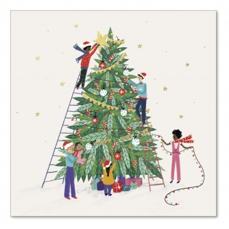 Community Tree Christmas Cards - Pack of 10