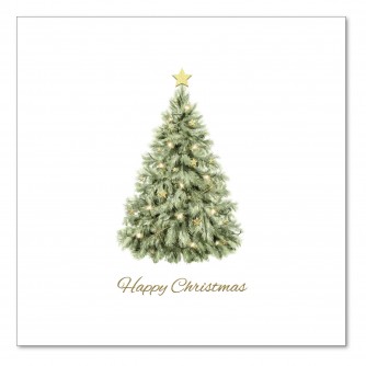 Fantastic Fir Tree Christmas Cards - Pack of 10 or 20