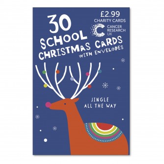 Rainbow Kids Christmas Cards - Pack of 30