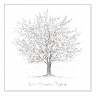 Tree in Winter Christmas Cards - Pack of 10
