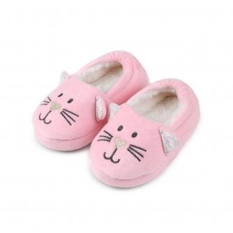 Totes Children's Slippers - Cat