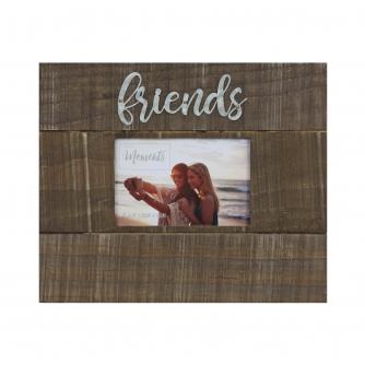 Friends Moments 6x4 Wood Finish Photo Frame