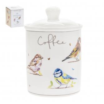 Country Life Birds Coffee Canister