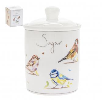 Country Life Birds Sugar Canister
