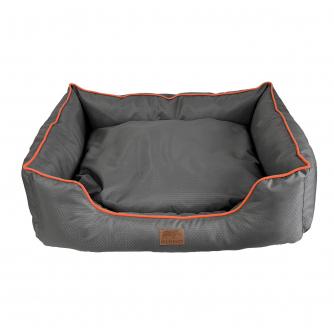  Edale Grey/Orange Water Resistant Pet Bed