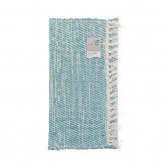 Green Living Collective Recycled Twill Rug - 50 x 80cm - Navy