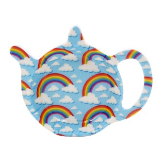 Clouds & Rainbow Teabag Tidy