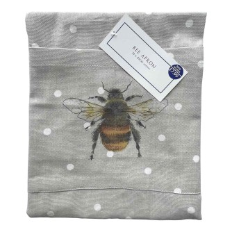 Dotty Bumblebee Cotton Apron