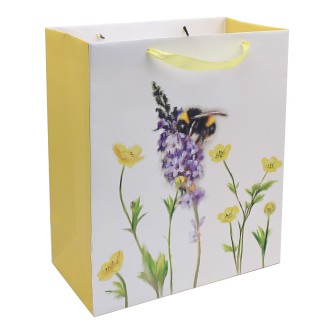 Floral Bumblebee Gift Bag