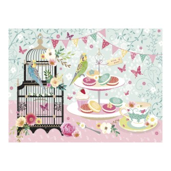 Bunting and Birdhouse 1000-piece Jigsaw Puzzle